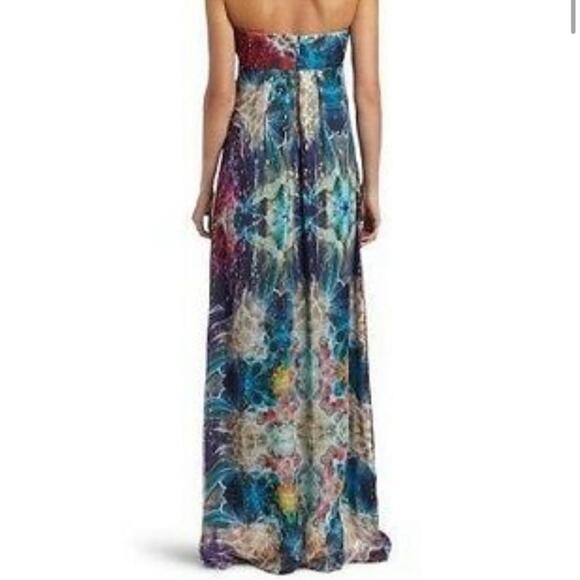 Nicole Miller Silk Strapless Gown Size 4 NWT Retails $650 - Picture 2 of 8